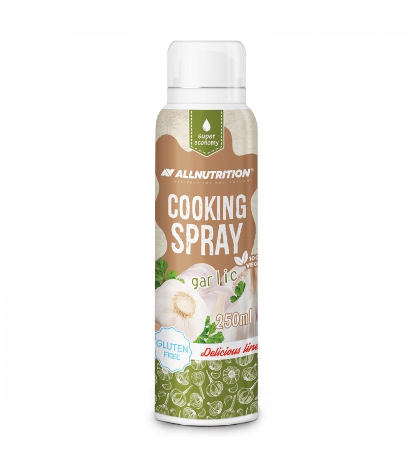 Allnutrition Cooking Spray - Garlic Oil / 250ml
